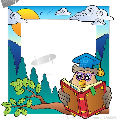 Image of School theme frame 8