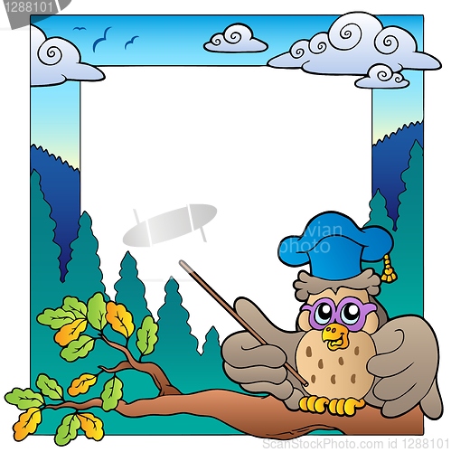 Image of School theme frame 3