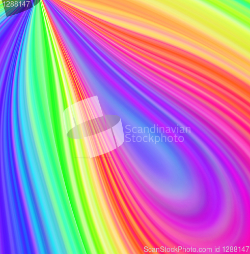 Image of rainbow abstract background