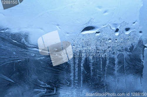 Image of icy glass