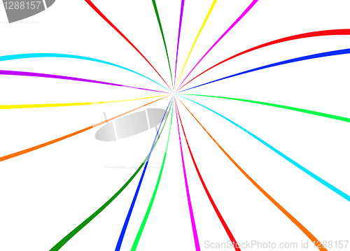 Image of abstract color lines