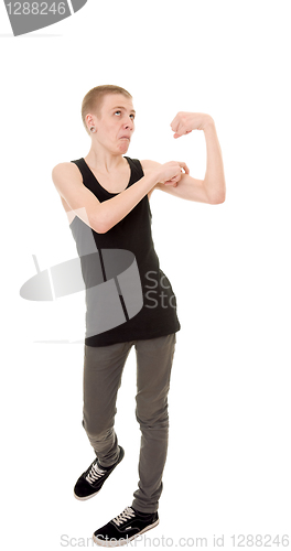 Image of funny teenager