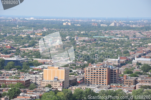 Image of View of Montreal in Canada