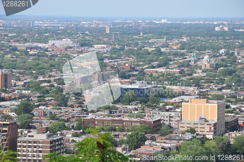 Image of View of Montreal in Canada