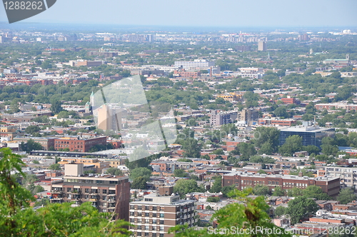 Image of View of Montreal in Canada