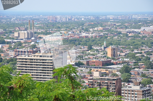 Image of View of Montreal in Canada