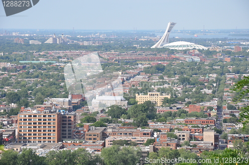 Image of View of Montreal in Canada