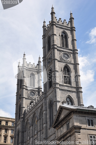 Image of Notre Dame Basilica in Montreal