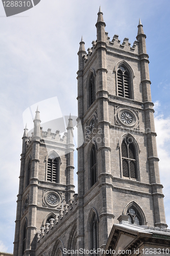 Image of Notre Dame Basilica in Montreal