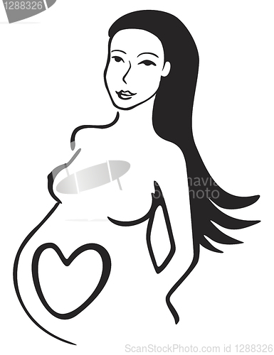 Image of Symbol of pregnancy