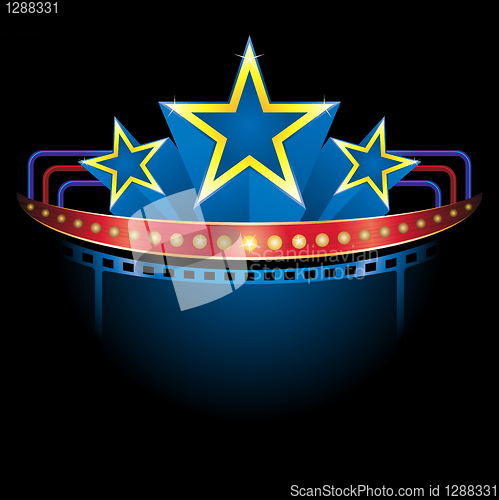 Image of Blockbuster with stars