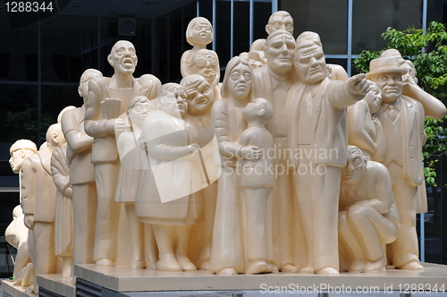 Image of Butter People Statue