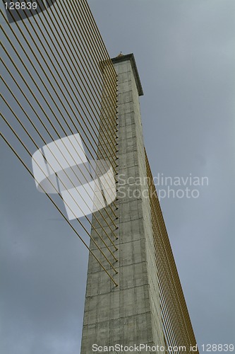 Image of Elements of suspension bridge