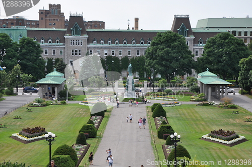 Image of Garden at St Joseph's Oratory in Montreal