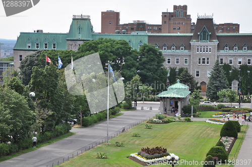 Image of Garden at St Joseph's Oratory in Montreal