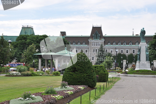 Image of Garden at St Joseph's Oratory in Montreal