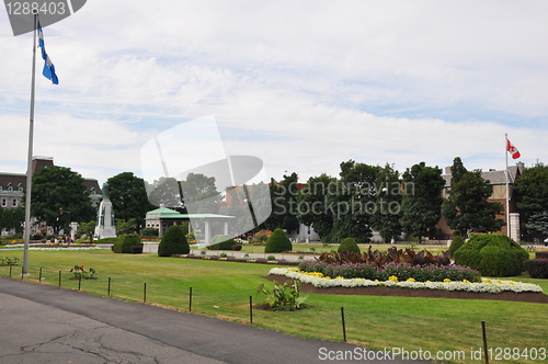 Image of Garden at St Joseph's Oratory in Montreal