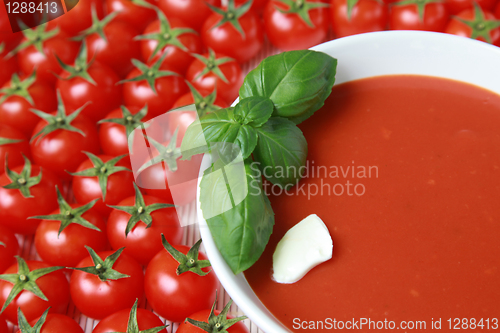 Image of Fresh tomato soup