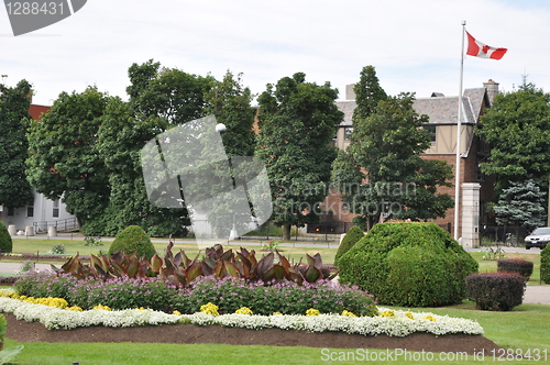 Image of Garden at St Joseph's Oratory in Montreal