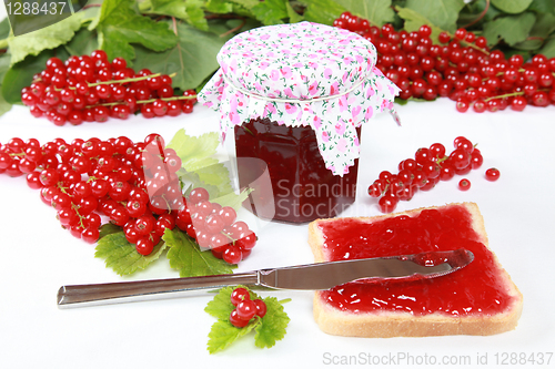 Image of Red currant jam