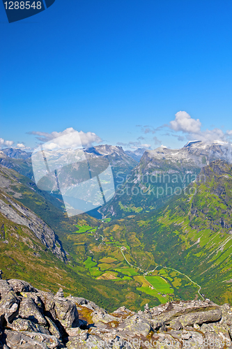 Image of View of Geiranger