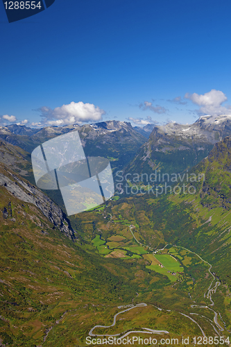 Image of View of Geiranger