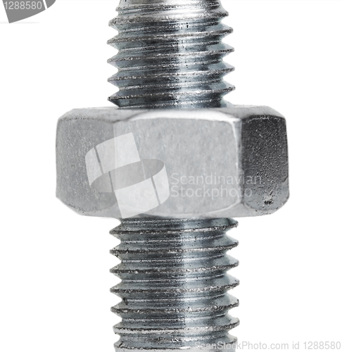 Image of nut on a screw