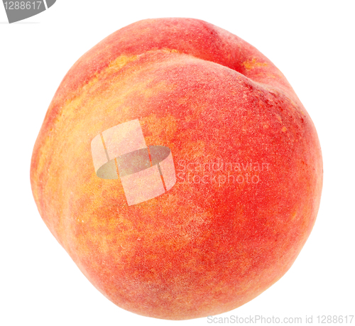 Image of Single a red-yellow peach