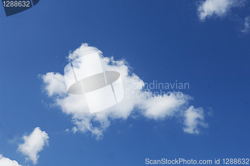 Image of cloud on a blue sky