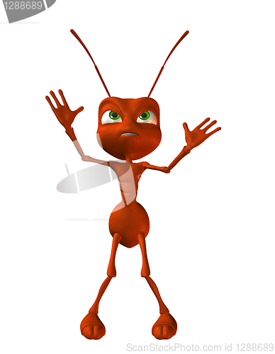 Image of small reddish-brown ant