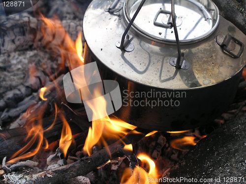 Image of campfire coffe