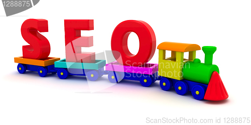 Image of SEO train