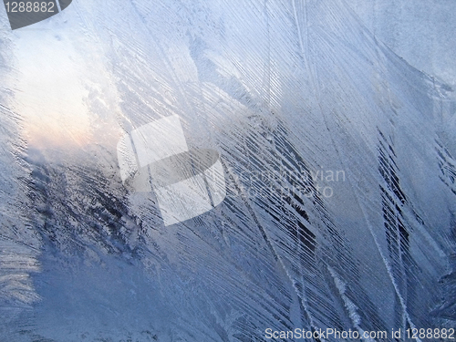 Image of frozen glass