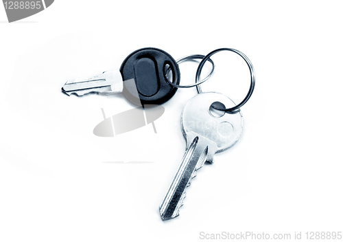 Image of Keys on white 