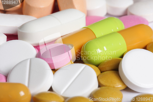 Image of medical pills