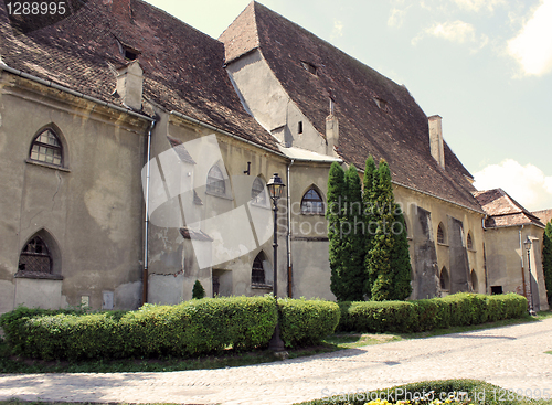 Image of Saxon buiding in Sighisoara