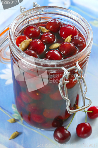 Image of cherry compote