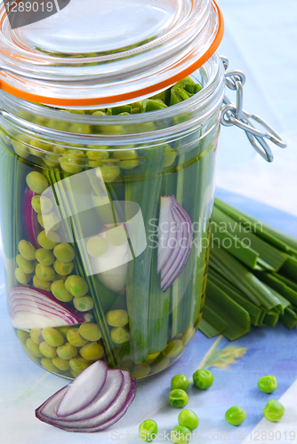 Image of green peas