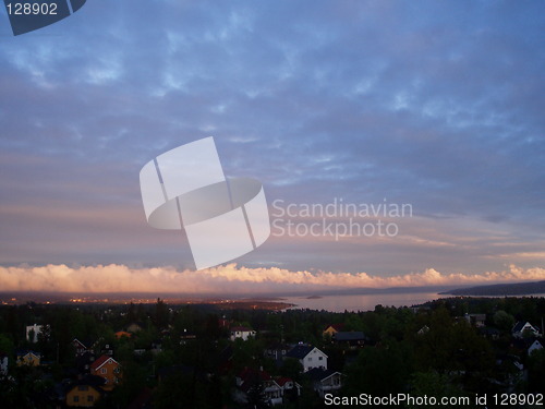 Image of Clouds in the evening