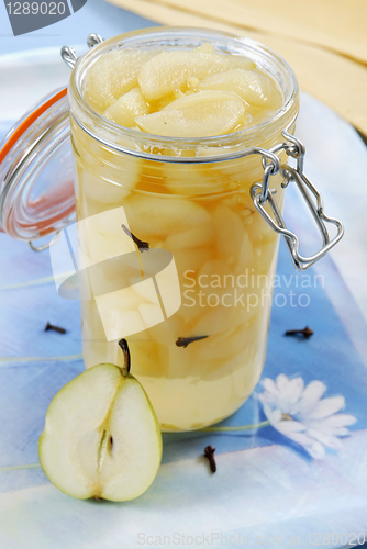 Image of pear compote
