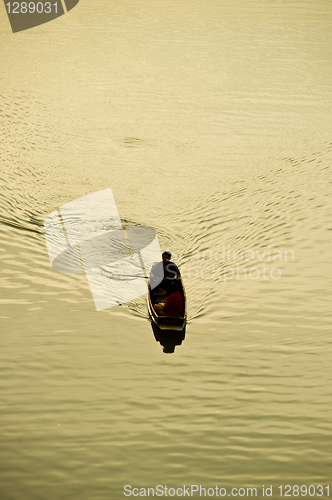 Image of Wooden Classical Boat