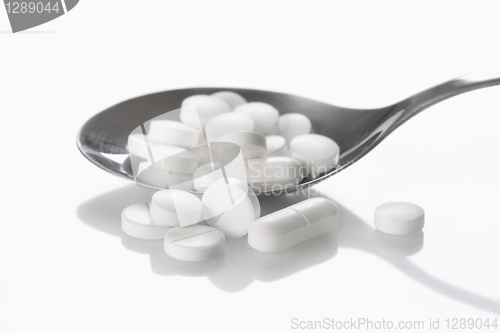 Image of white pills