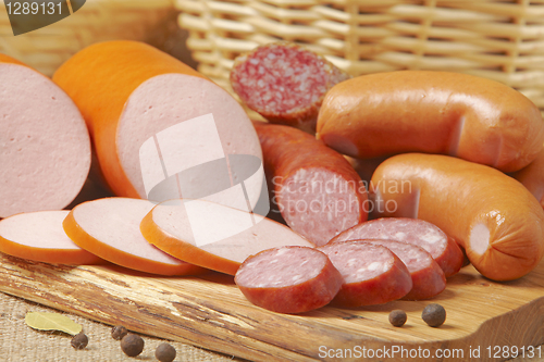 Image of sausages  