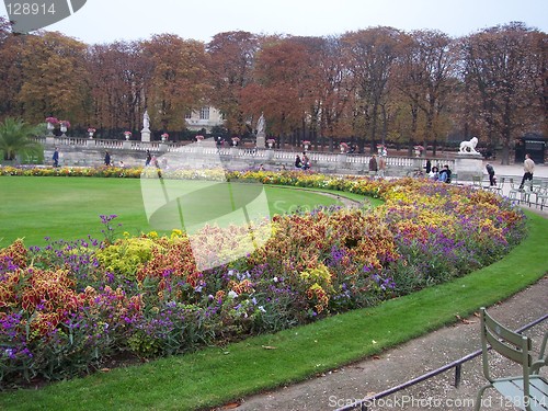 Image of Luxemburg Garden in Paris