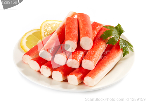 Image of fresh crab sticks