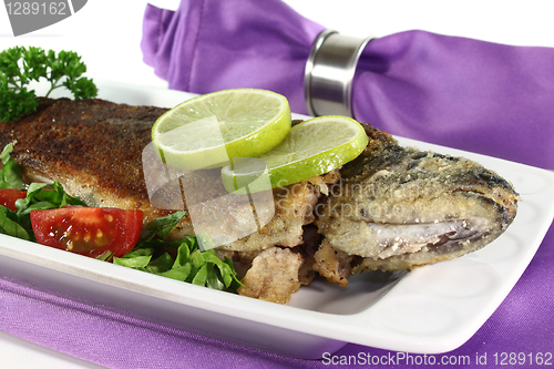 Image of fried trout