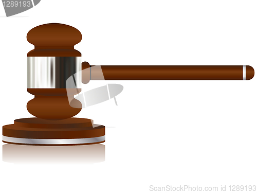 Image of Wooden Justice Gavel