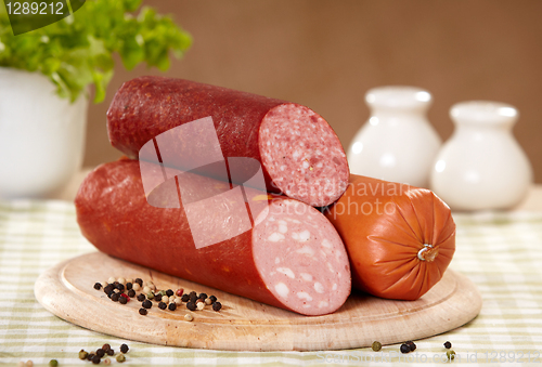 Image of sausages  