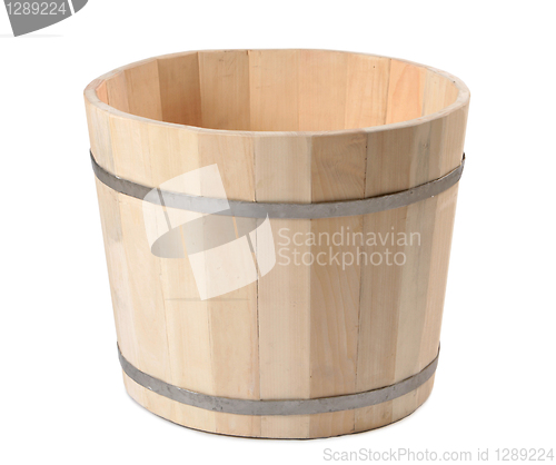 Image of wooden bucket