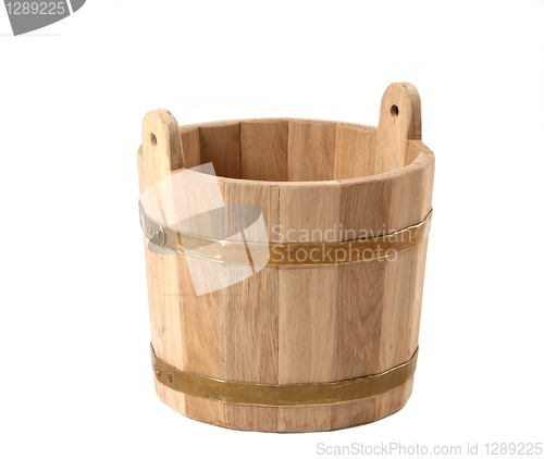 Image of wooden bucket